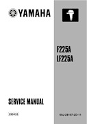 2001 Edition Yamaha F225A and LF225A Outboards Service Manual