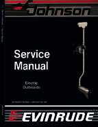 1988 Johnson/Evinrude "CC" Electric Outboards Service Manual, P/N 507658