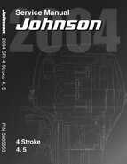 2004 Johnson SR 4-stroke 4, 5HP Service Manual, P/N 5005653