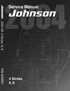 2004 Johnson SR 4-stroke 6HP and 8HP Service Manual, P/N 5005651