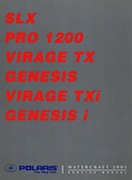 2001 Polaris SLX, PRO 1200, Virage TX, Genesis, Virage TXi, Genesis i Personal Watercraft Service Manual